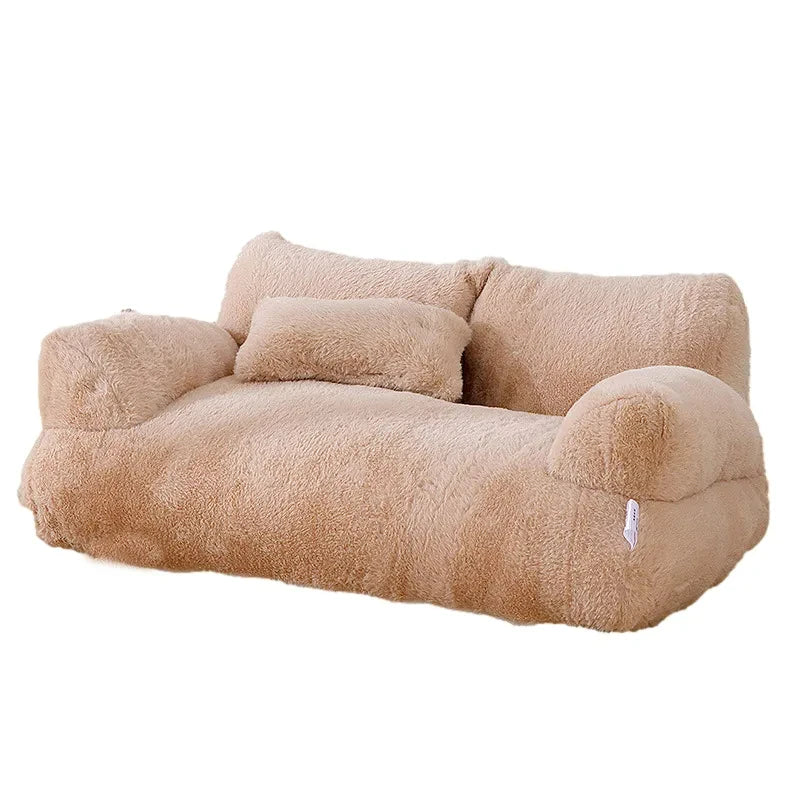 Cama de Luxo para Gato - Sofá Aquecido para Cães e Gatos Pequenos e Médios