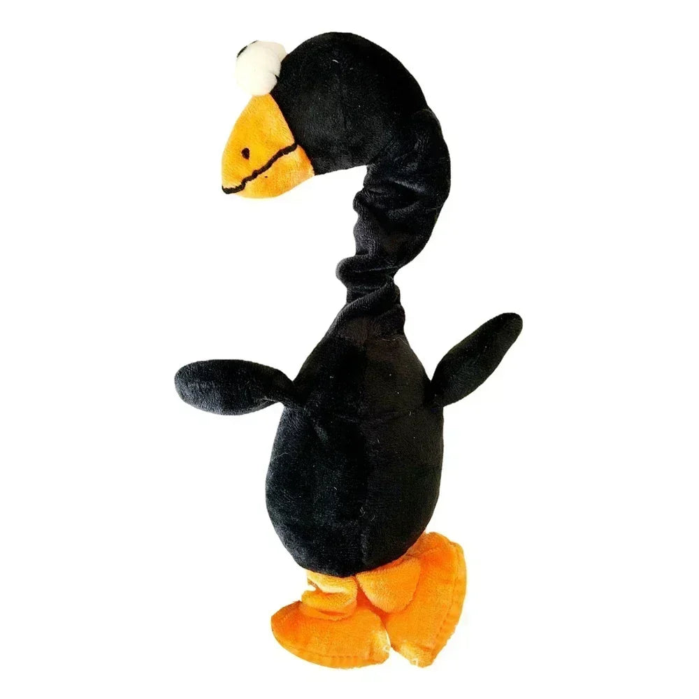Brinquedo de Pelúcia para Cachorro - Galinha com Som e Resistente à Mordida