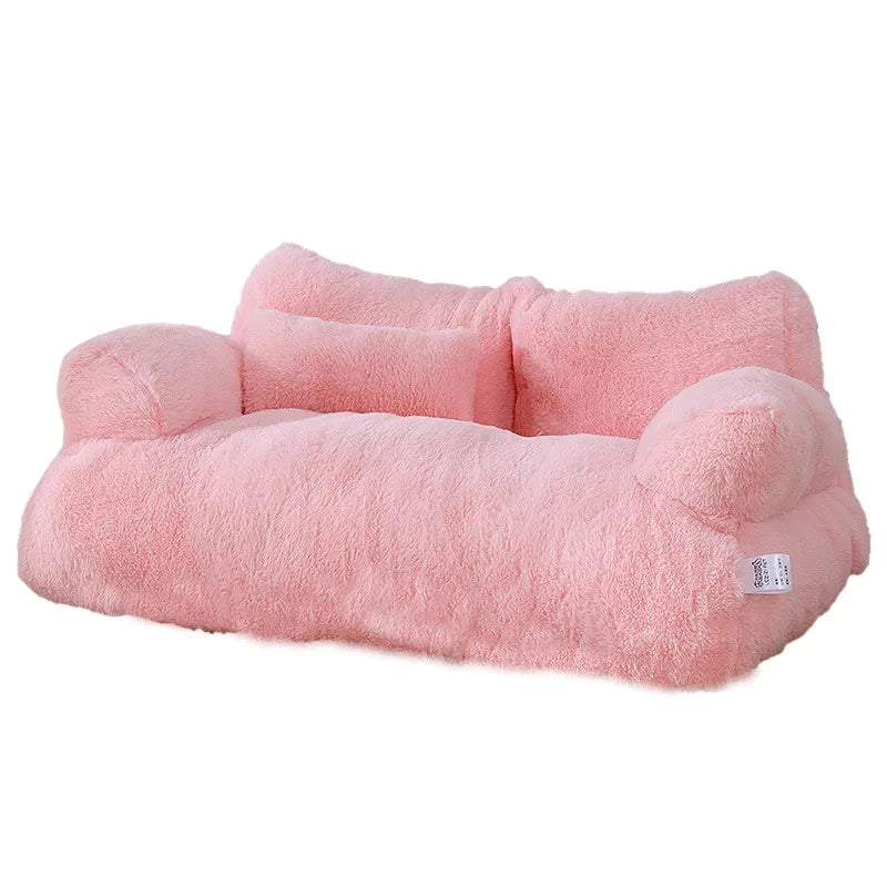 Cama de Luxo para Gato - Sofá Aquecido para Cães e Gatos Pequenos e Médios