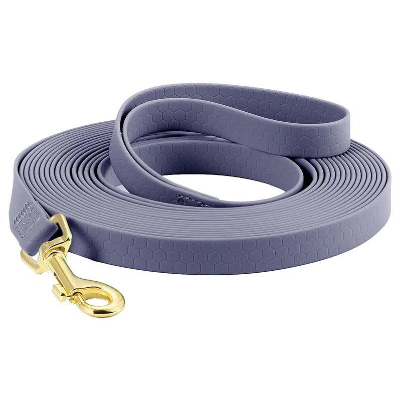 Coleira Longa PVC Impermeável para Cachorro 3M a 15M