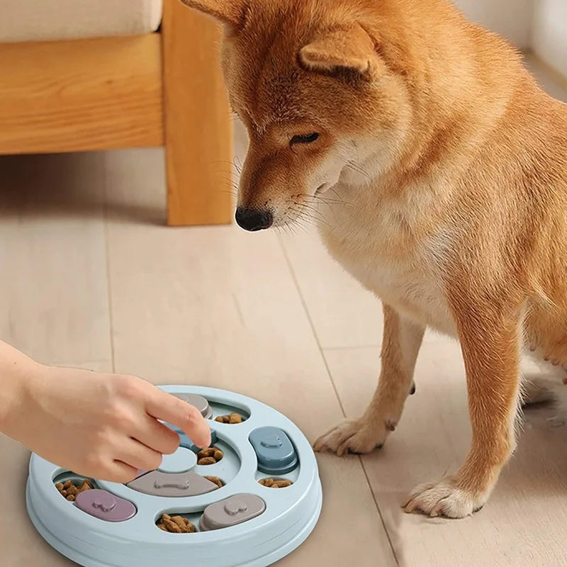 Tigela Interativa para Cachorro Brinquedo Educacional e Alimentação Interativa