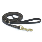 Coleira de Couro para Cães e Gatos - Leash Fino e Durável para Cães Pequenos
