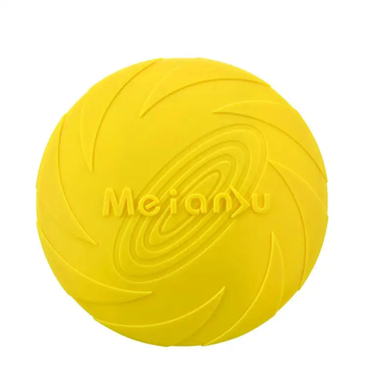 Brinquedo de Disco Voador Resistente para Cães - Treinamento e Jogo Interativo ao Ar Livre