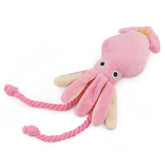 Brinquedo para Cachorro de Pelúcia com Corda