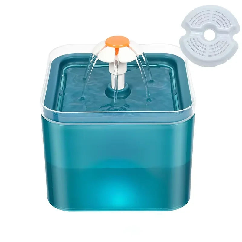 Fonte Automática para Gatos 2L - Bebedouro com Iluminação LED e Logotipo Personalizado