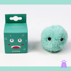 Brinquedo Interativo para Gatos – Bola de Pelúcia com Som Ativado por Toque - Catnip Grátis