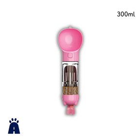 Garrafa Portátil Pet 5 em 1 - Hidratação Alimentação e Higiene