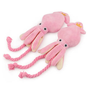 Brinquedo para Cachorro de Pelúcia com Corda