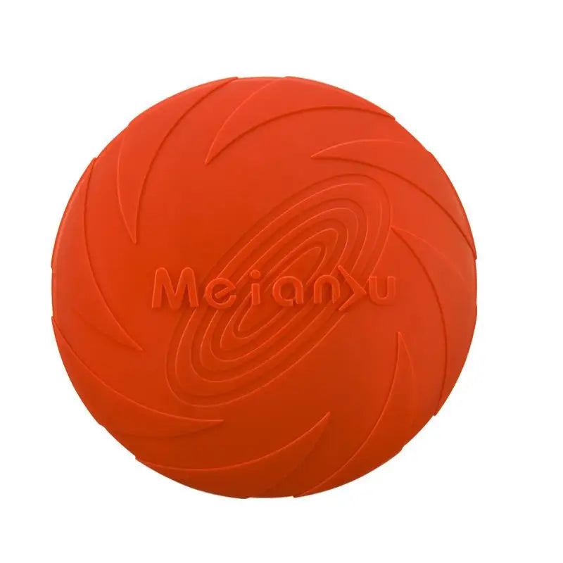 Brinquedo de Disco Voador Resistente para Cães - Treinamento e Jogo Interativo ao Ar Livre