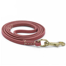 Coleira de Couro para Cães e Gatos - Leash Fino e Durável para Cães Pequenos