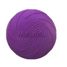 Brinquedo de Disco Voador Resistente para Cães - Treinamento e Jogo Interativo ao Ar Livre
