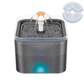 Fonte Automática para Gatos 2L - Bebedouro com Iluminação LED e Logotipo Personalizado