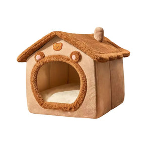 Cama para Pet Universal para Gato e Cachorro Estilo Urso de Pelúcia