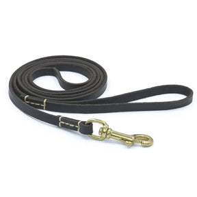Coleira de Couro para Cães e Gatos - Leash Fino e Durável para Cães Pequenos