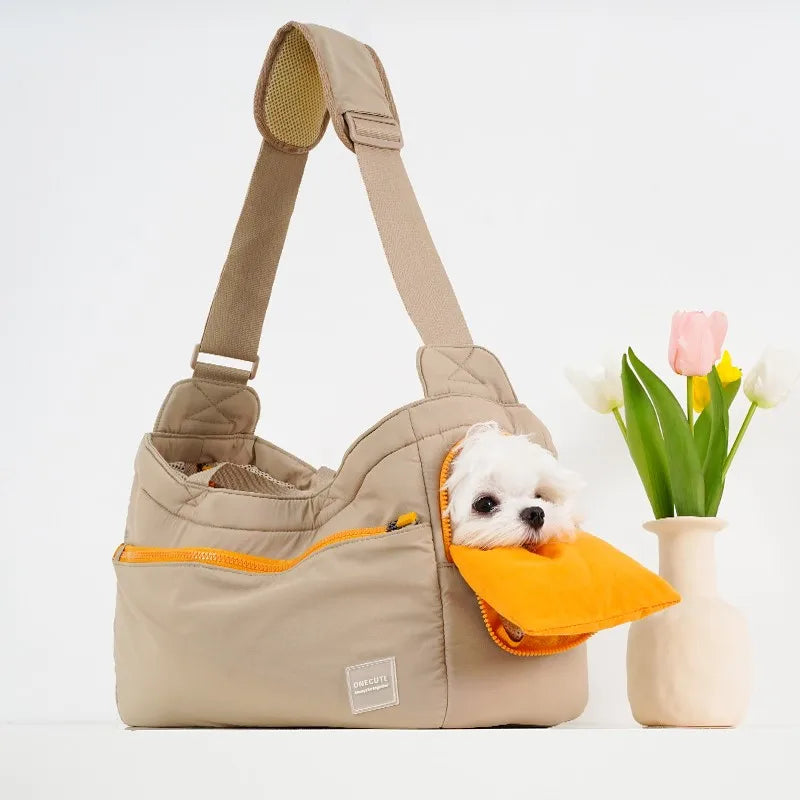 Transportadora para Pet Onecute - Saco de Ombro para Cães Pequenos e Médios