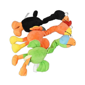 Brinquedo de Pelúcia para Cachorro - Galinha com Som e Resistente à Mordida