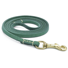 Coleira de Couro para Cães e Gatos - Leash Fino e Durável para Cães Pequenos